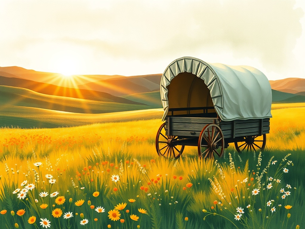 The Conestoga Covered Wagon Getaway - glamping.directory