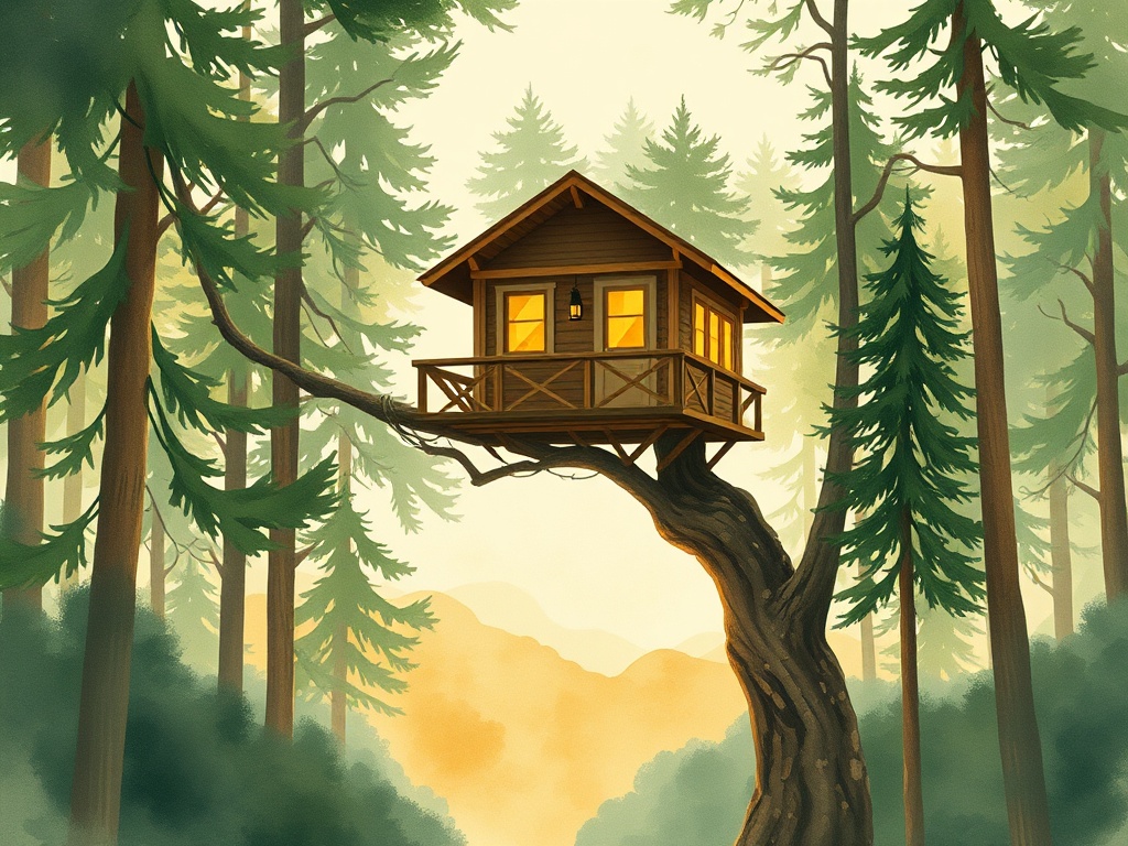 Breathtaking Boutique Treehouse nestled in clouds - glamping.directory