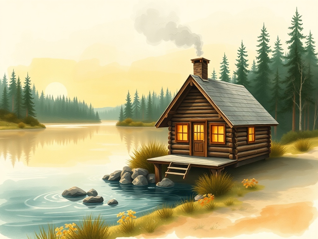Osprey Cabin at Walker Pond by Vermont Tree Cabin - glamping.directory
