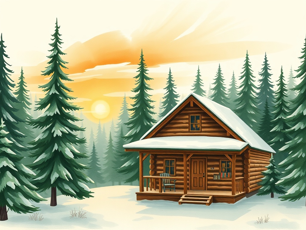 Eagle's Nest cabin plus Sibley tent - glamping.directory