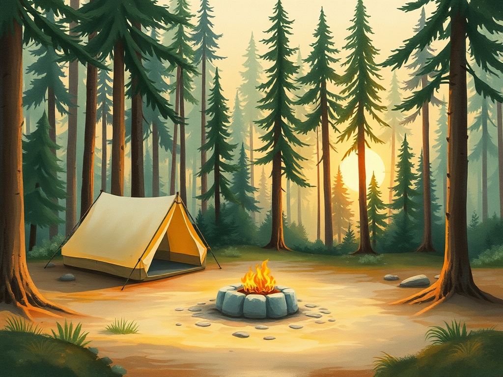 Elk Lake Campground - glamping.directory