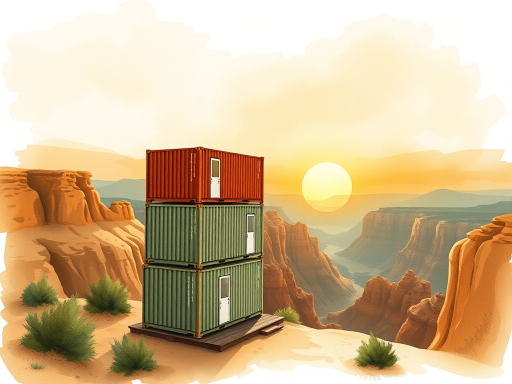 Amazing 34 foot high shipping container home in Whitingham on Sadawga Lake - glamping.directory