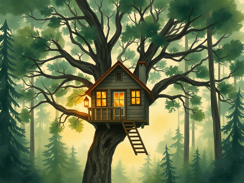 Treehouse - Luxury mountain living at the water’s edge of Hogback Lake - glamping.directory