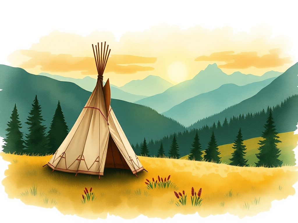 Cozy and Authentic Tipi Rental on Working Horse Ranch near Denver, Colorado - glamping.directory