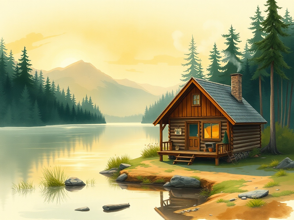Cozy, comfortable cabin in northern Vermont for relaxing or out door adventures. - glamping.directory