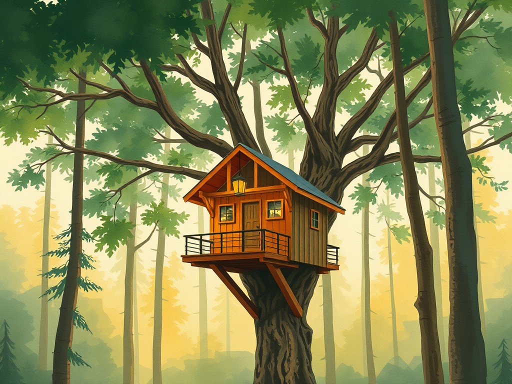 Fernbrook Treehouse | Maggie Valley - glamping.directory