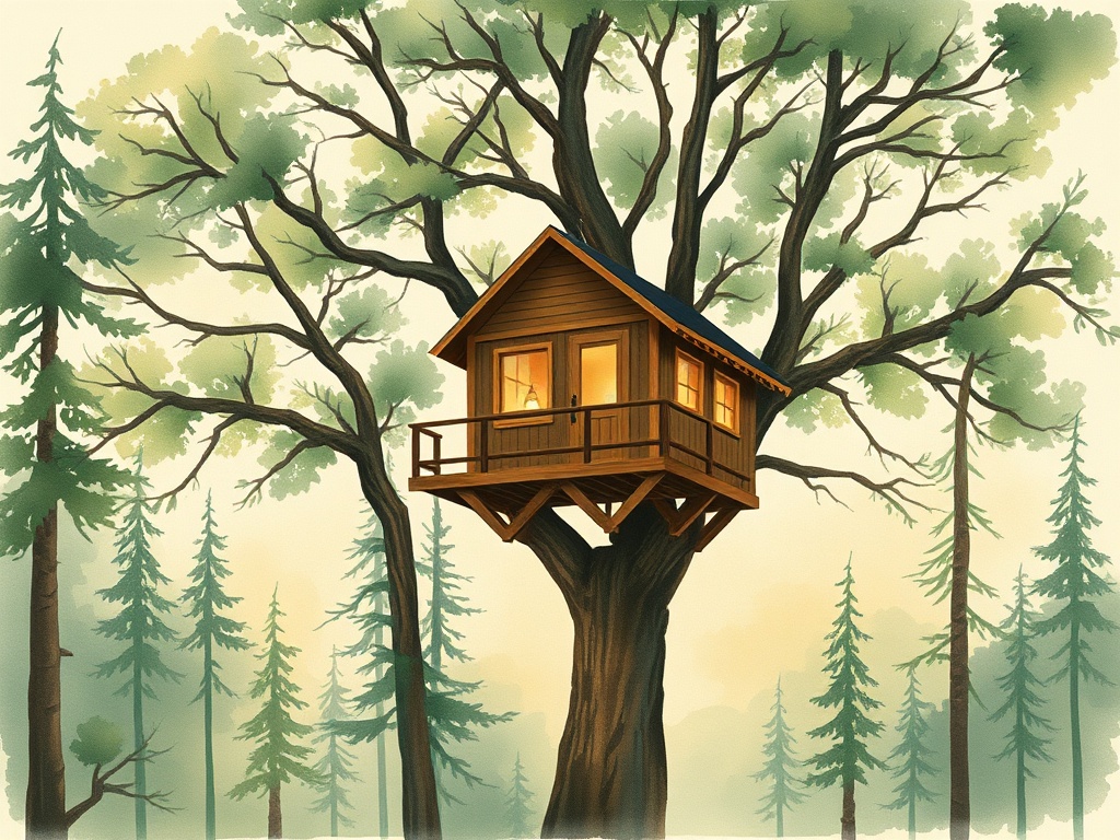 The Birch Birch Treehouse at Sugarbush! - glamping.directory