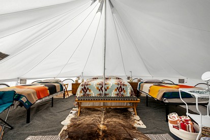 Cozy Family Bell Tent with Fire Pit & Stargazing near Grand Canyon, Arizona - Williams, Arizona - glamping.directory