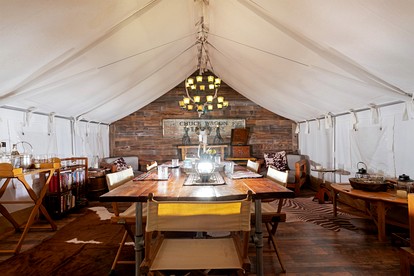 Cozy Family Bell Tent with Fire Pit & Stargazing near Grand Canyon, Arizona - Williams, Arizona - glamping.directory