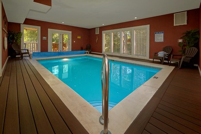 Gorgeous Cosby Cabin with a Pool and Hot Tub - Cosby, Tennessee - glamping.directory