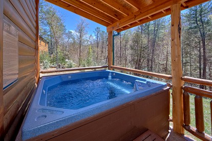 Gorgeous Cosby Cabin with a Pool and Hot Tub - Cosby, Tennessee - glamping.directory