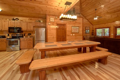 Gorgeous Cosby Cabin with a Pool and Hot Tub - Cosby, Tennessee - glamping.directory