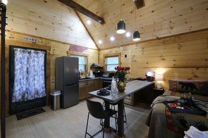 Stunning Cabin Nestled Amidst Trees with Hot-tub in Sevierville, Tennessee - Sevierville, Tennessee - glamping.directory