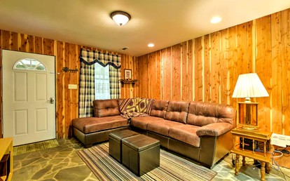 Rustic Camping Cabin Rental in the Countryside near Knoxville, Tennessee - Briceville, Tennessee - glamping.directory