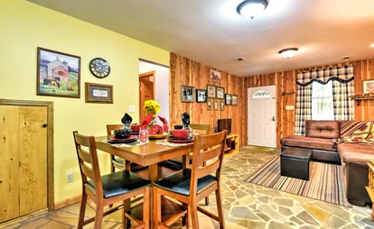 Rustic Camping Cabin Rental in the Countryside near Knoxville, Tennessee - Briceville, Tennessee - glamping.directory