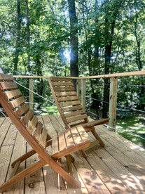 Enchanting Mountain Glamping Tents with Elevated Decks and Fire Pit Near Gentry, AR - Gentry, Arkansas - glamping.directory