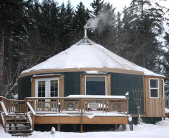 Alaskan Yurt with Amazing Views of Kachemak Bay - glamping.directory