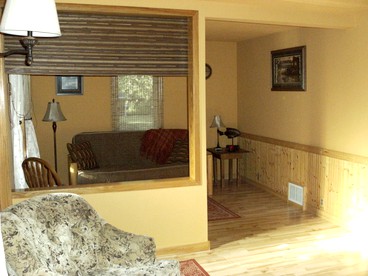 Delightful Riverfront Cabin Rental in Chippewa County near Eau Claire, Wisconsin - Bruce, Wisconsin - glamping.directory