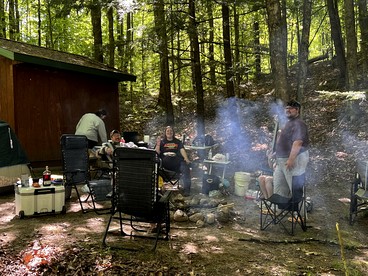 Peaceful Cabin with Comfortable Bunk Beds Nestled in the Trees near White Lake, Wisconsin - White Lake, Wisconsin - glamping.directory