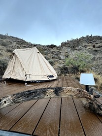 Luxurious and Comfy Bell Tent in the Stunning Nevada Desert - Boulder City, Nevada - glamping.directory
