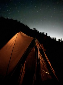 Luxurious and Comfy Bell Tent in the Stunning Nevada Desert - Boulder City, Nevada - glamping.directory
