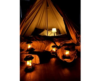 Luxurious and Comfy Bell Tent in the Stunning Nevada Desert - Boulder City, Nevada - glamping.directory
