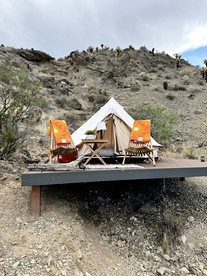 Luxurious and Comfy Bell Tent in the Stunning Nevada Desert - Boulder City, Nevada - glamping.directory