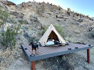 Luxurious and Comfy Bell Tent in the Stunning Nevada Desert - Boulder City, Nevada - glamping.directory