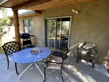 Serenity by the River: Romantic Cabin with Fireplace in San Miguel County, New Mexico - San Miguel County, New Mexico - glamping.directory
