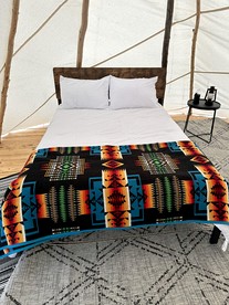 Serenity Meets Style: Original Tipi Glamping in Fort Washakie, WY - Fort Washakie, Wyoming - glamping.directory
