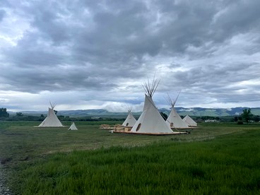 Serenity Meets Style: Original Tipi Glamping in Fort Washakie, WY - Fort Washakie, Wyoming - glamping.directory