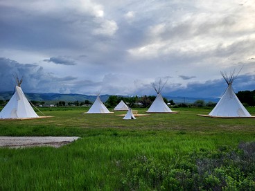 Serenity Meets Style: Original Tipi Glamping in Fort Washakie, WY - Fort Washakie, Wyoming - glamping.directory