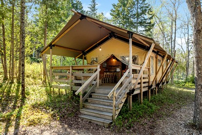 Luxury Glamping Safari Tent on Mount Desert Island, Perfect for a Weekend Getaway - glamping.directory