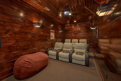 Epic Gatlinburg Cabin Retreat with a Pool, Hot Tub, and Cinema - Gatlinburg, Tennessee - glamping.directory
