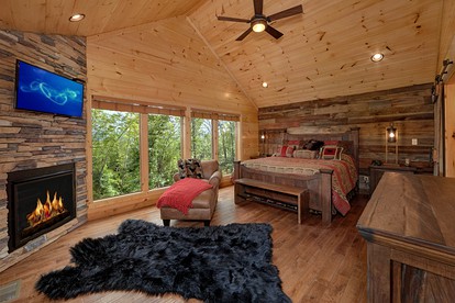 Epic Gatlinburg Cabin Retreat with a Pool, Hot Tub, and Cinema - Gatlinburg, Tennessee - glamping.directory