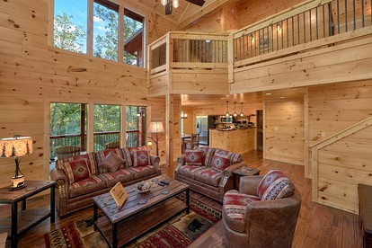 Epic Gatlinburg Cabin Retreat with a Pool, Hot Tub, and Cinema - Gatlinburg, Tennessee - glamping.directory