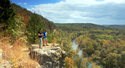 Cozy Riverfront Cabin with Outdoor Cedar Shower near Route 66 in St. Robert, Missouri - Dixon, Missouri - glamping.directory