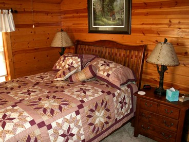 Secluded Log Cabin with Two Ponds in the Blue Ridge Mountains of Virginia - Elk Creek, Virginia - glamping.directory