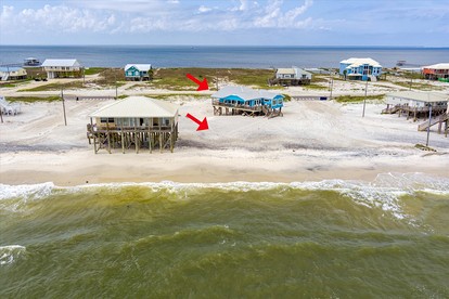 Breathtaking Oceanfront Beach House in Dauphin Island, Alabama - Dauphin Island, Alabama - glamping.directory