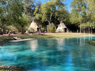 Texas Teepee Perfect for a Weekend Adventure in Geronimo, Texas! - glamping.directory