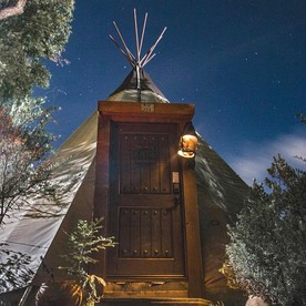 Texas Teepee Perfect for a Weekend Adventure in Geronimo, Texas! - Geronimo, Texas - glamping.directory