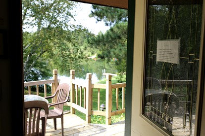 Lakefront Vacation Rental with a Deck and Hot Tub near Wisconsin Dells - Tomah, Wisconsin - glamping.directory
