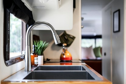 Unique Tiny House with Hot-tub, Fire Pit and Hiking Trail in Leander, Texas - Leander, Texas - glamping.directory