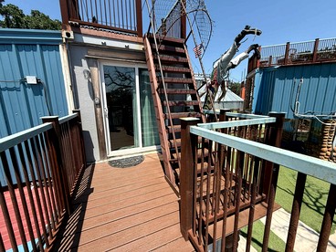Charming Tiny House with Rooftop Deck near Wichita Mountains in Medicine Park, OK - Medicine Park, Oklahoma - glamping.directory