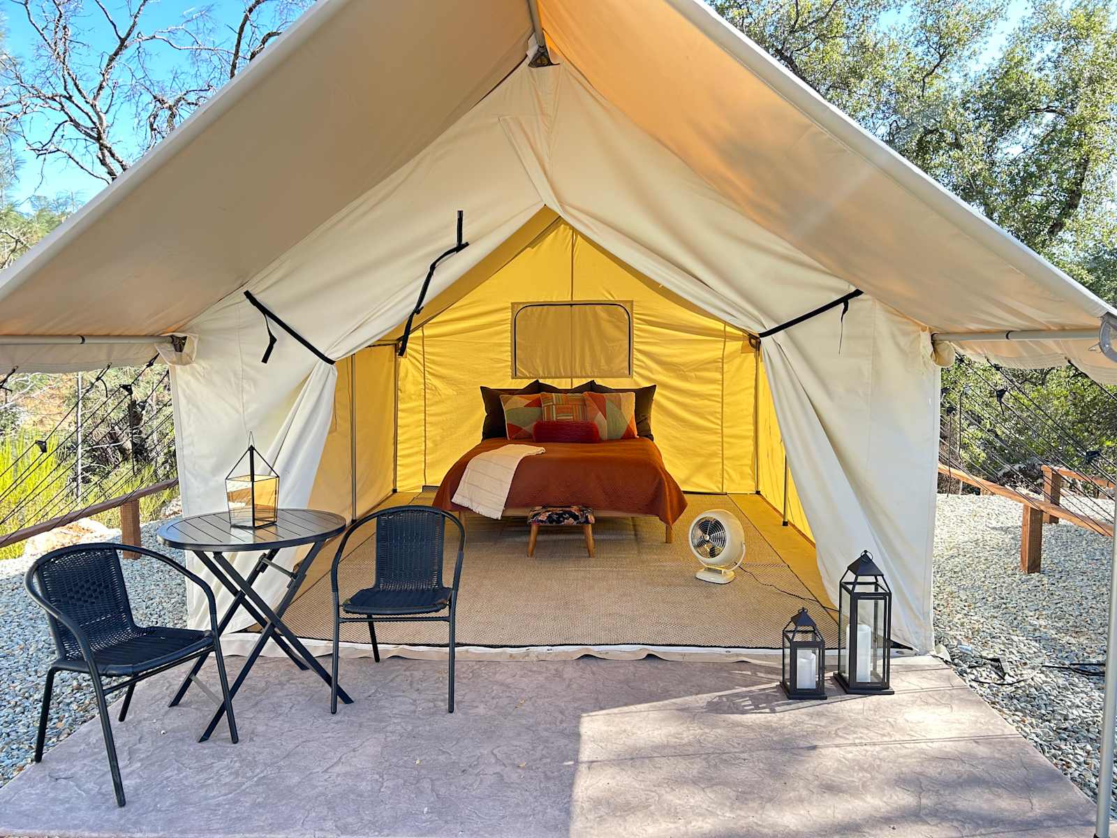 Moonshadow Flat Glamping Tents - glamping.directory