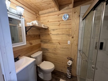 Cozy Tiny Cabin with Rustic Charm near Mineral Wells, Texas - Mineral Wells, Texas - glamping.directory