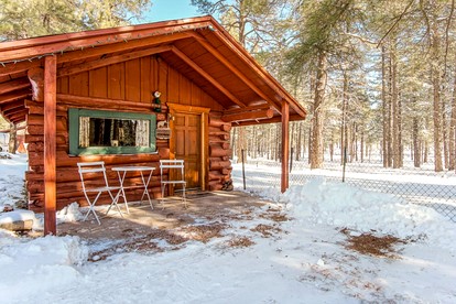 Simple and Historic Fishing Log Cabin for a Rustic Retreat to Northern Arizona - Parks, Arizona - glamping.directory