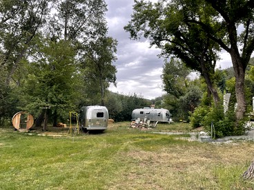 Unforgettable Glamping Escapes in this Cool Airstream on the Pecos River, New Mexico - Pecos, New Mexico - glamping.directory