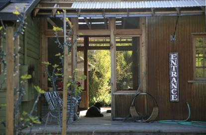 Elegant Secluded Cabin with a Swimming Pond near the Navarro River in California - Boonville, California - glamping.directory