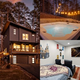 Spectacular Cottage with Hot-tub and Private Cinema in Chickamauga, Georgia - Chickamauga, Georgia - glamping.directory